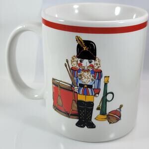 Vintage 1994 Nutcracker Mug Bob Timberlake Holiday Spirit Stoneware Cup